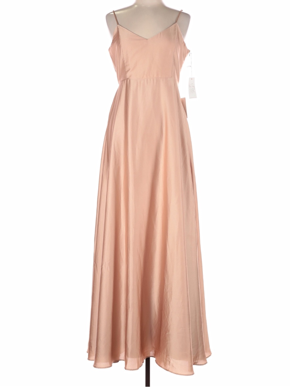 Show Me Your Mumu Wedding Faith Rose Gold Maxi Dress Size Large